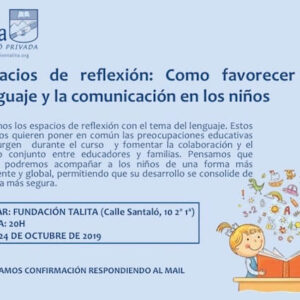 24 de octubre: Como favorecer el lenguaje y la comunicación en los niños