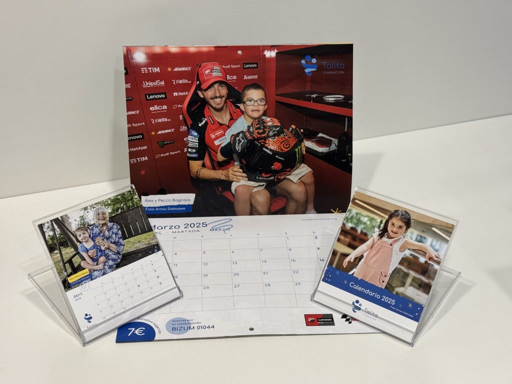 El calendari solidari de la Fundació Talita, centrada en la integració de persones amb Síndrome de Down.